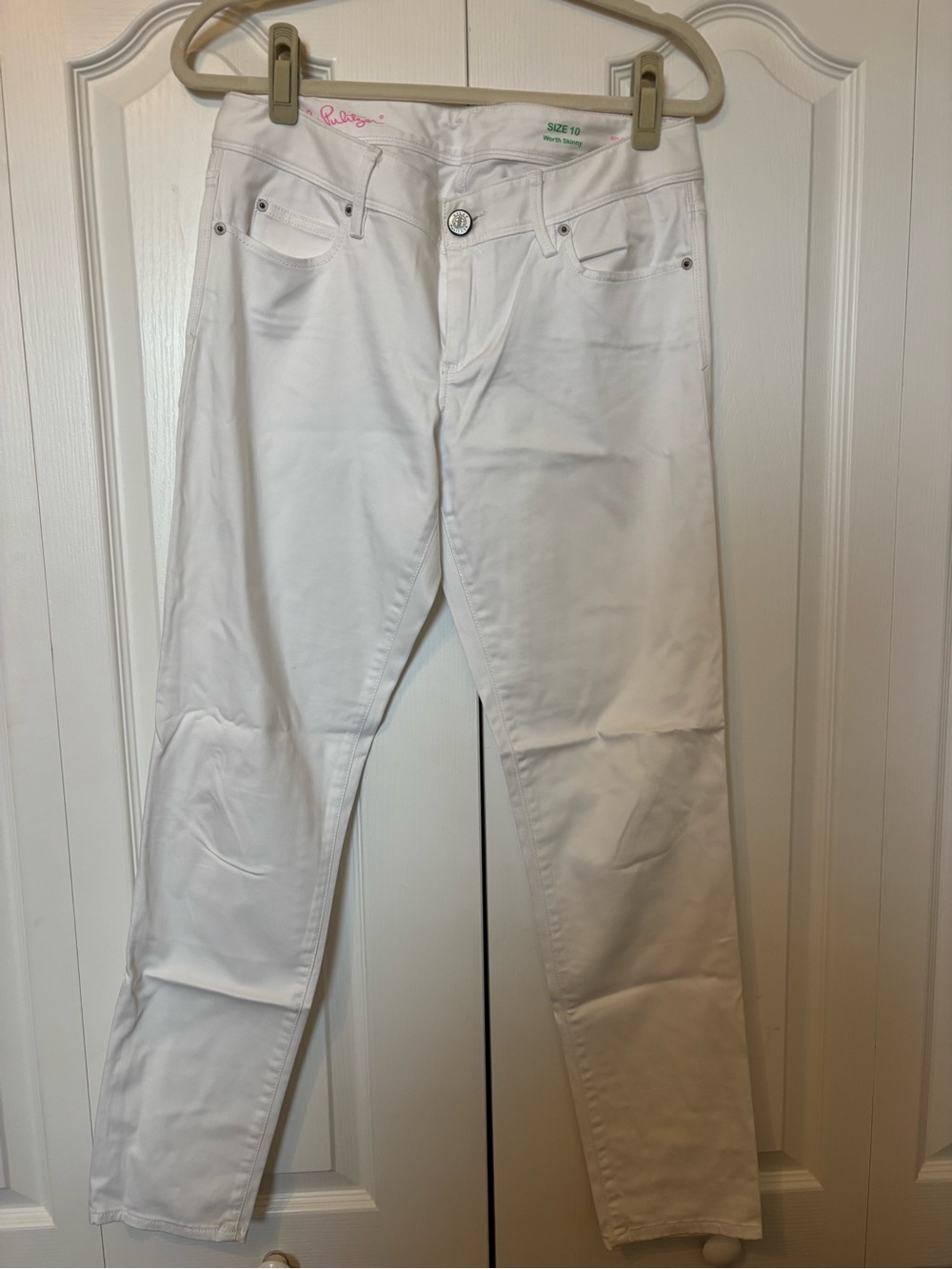 Lilly Pulitzer Resort White Worth Skinny Pants